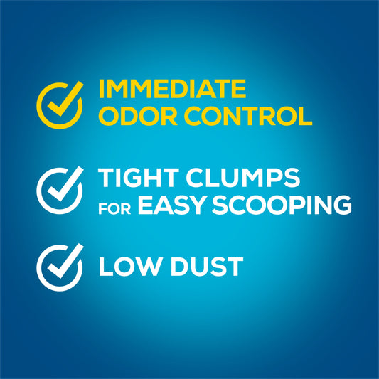 Purina Clumping Cat Litter, Instant Action Multi Cat Litter, 14 Lb. Jug