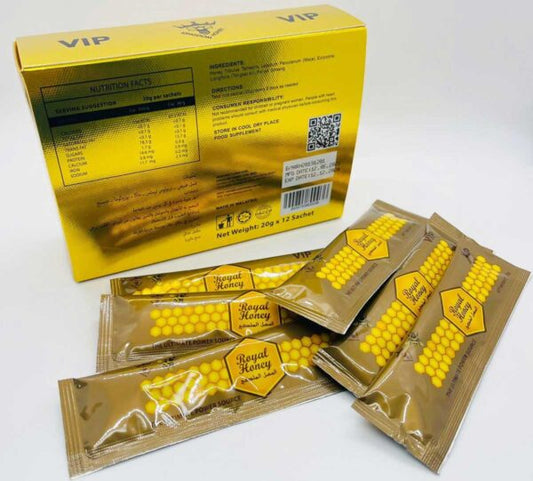 VIP Royal Honey 12-Pack 20g sachets