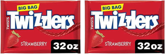 Twizzlers Strawberry Twists 18-Pack 2.5 oz bags