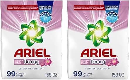 Ariel Powder with Downy Detergent 18-Pack 620g
