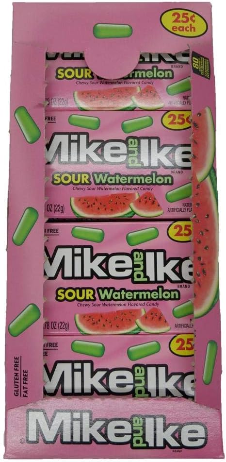 Mike & Ike Changemaker Size 24-Pack candy box