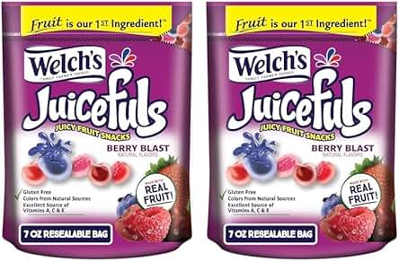 Welch's Fruit Snacks or Juicefuls 5 oz or 4 oz packs