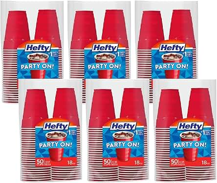 Hefty Easy Grip 18 oz Party Cup 12-Pack 30-Count