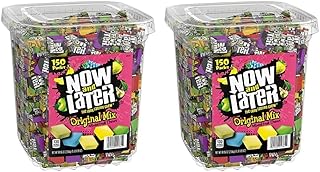 Now & Later Soft Jar 120-Count candy jar