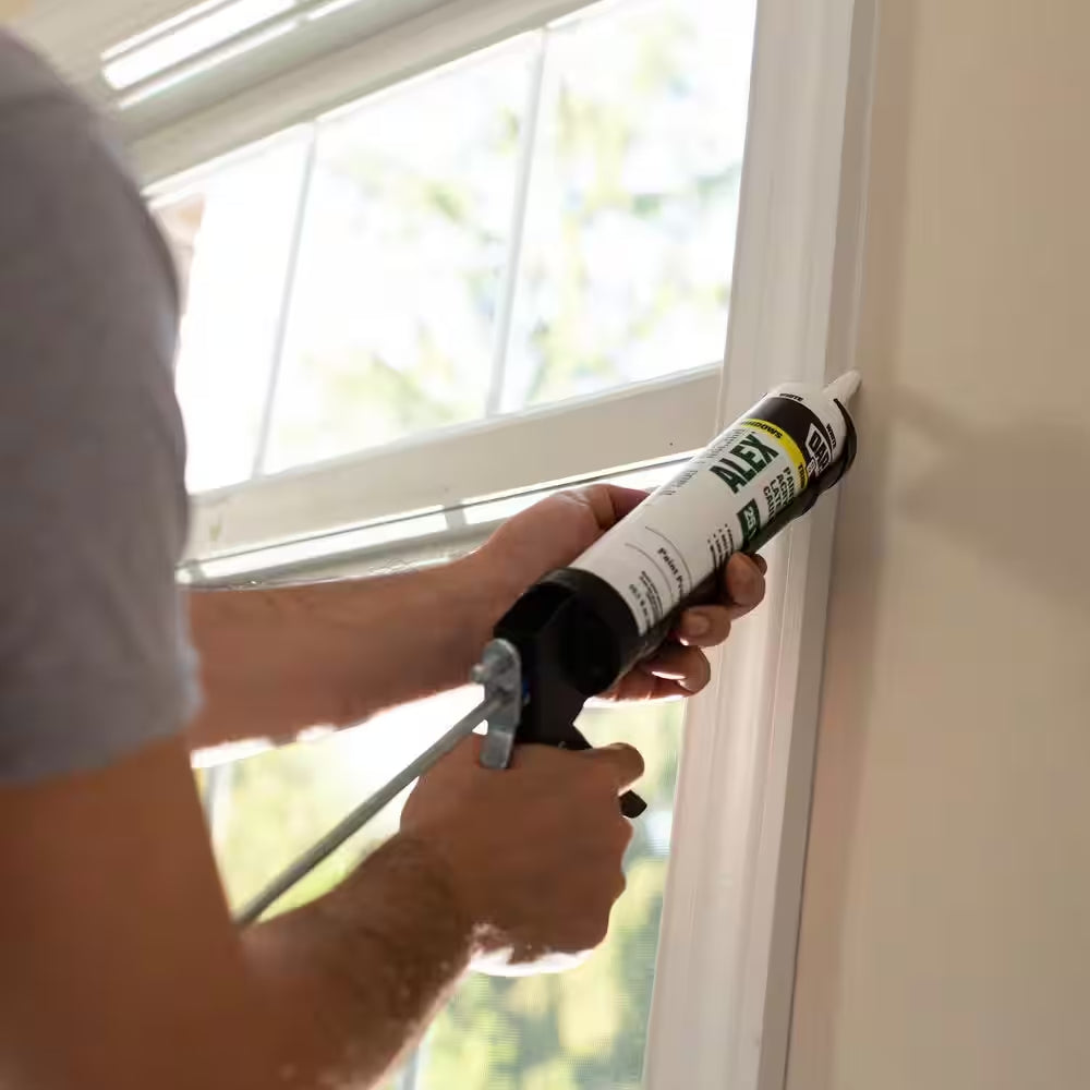 Alex Painter'S 10.1 Oz. White All-Purpose Acrylic Latex Caulk (2-Pack)