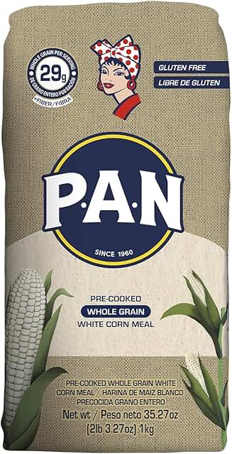 Pan White Corn Meal 4-Pack 5 lb bags