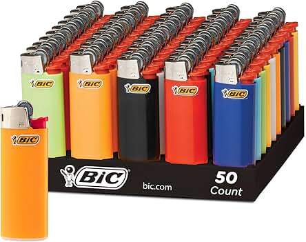 BIC Regular Lighter 50+3 Free Pack box