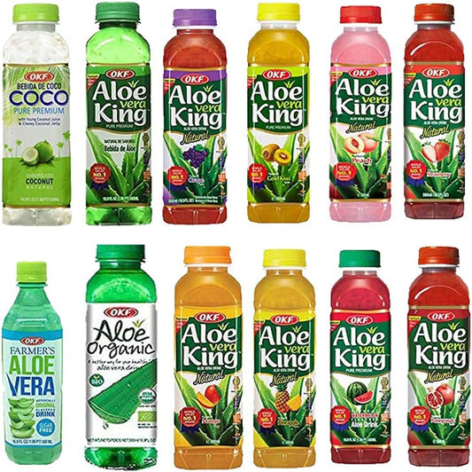 OKF Aloe Juice 20-Pack 500 ml bottles