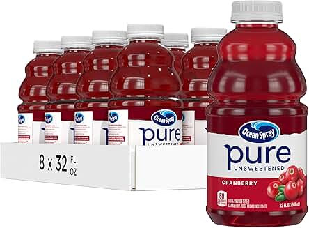 Ocean Spray Cranberry Juice 8-Pack 64 oz bottles