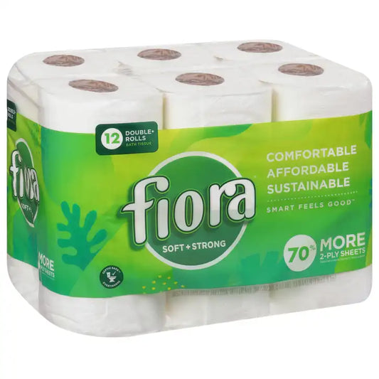Fiora Bath Tissue 4-Pack 12 Rolls