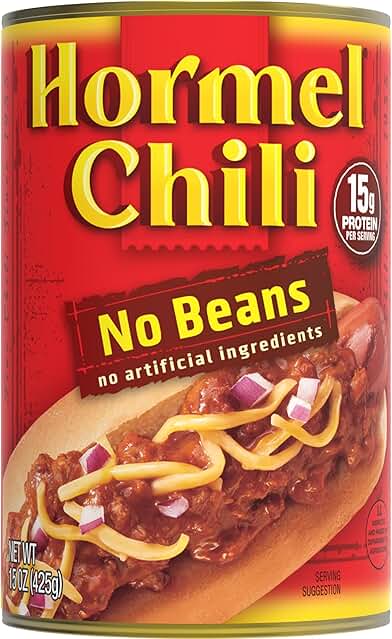 Hormel Chili No Beans 12-Pack 15 oz cans