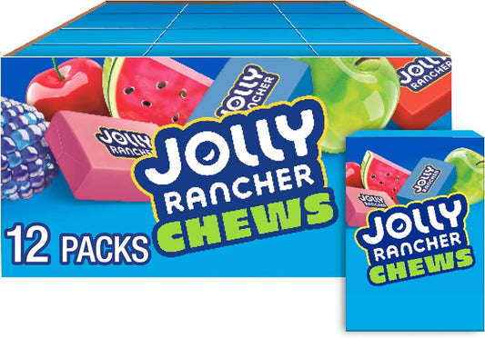 Jolly Rancher Fruit Chews 12-Pack 2.06 oz box