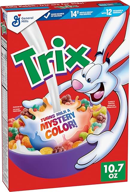General Mills Trix Cereal 12-Pack 10.7 oz boxes