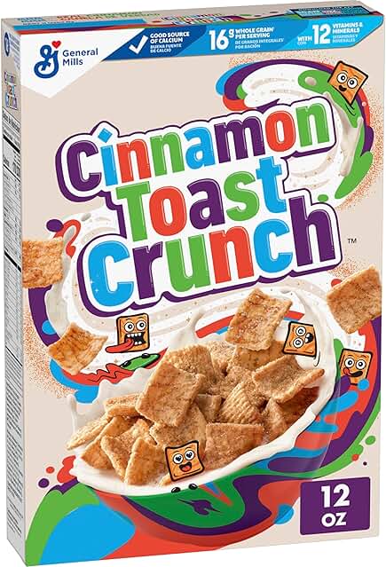 General Mills Cinnamon Toast Crunch 12-Pack 12 oz boxes