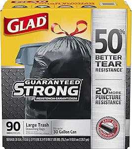 E.E.D. Drawstring Trash Bag 12-Pack 10-Count