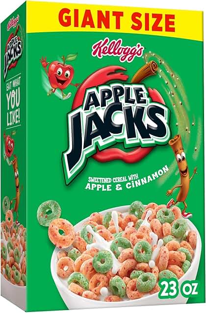 Kellogg's Apple Jacks 18-Pack 8.9 oz boxes