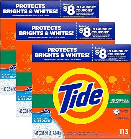 Tide Powder Detergent 36-Pack 370g