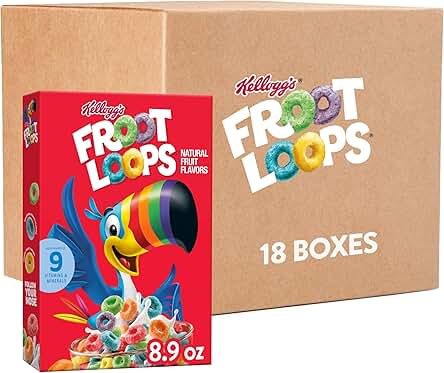 Kellogg's Froot Loops 18-Pack 8.9 oz boxes