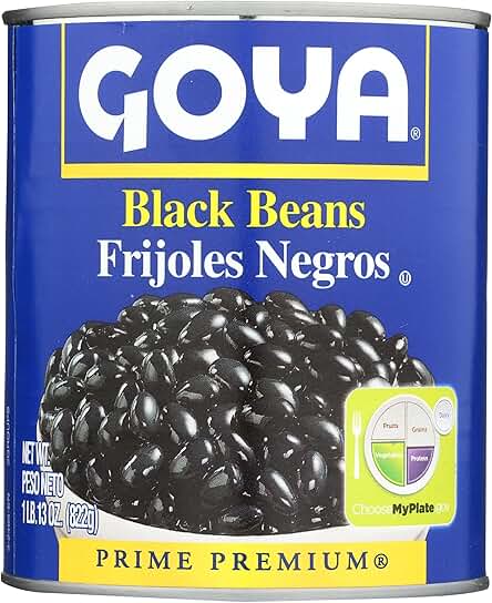 Goya Black Beans 24-Pack 15.5 oz cans