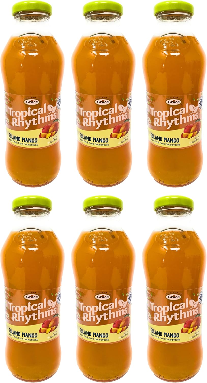 Grace Tropical Rhythms Juice 12-Pack 16 oz bottles