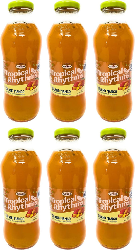 Grace Tropical Rhythms Juice 12-Pack 16 oz bottles