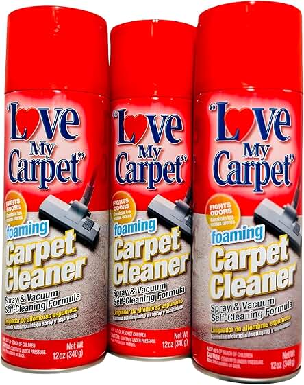 Love My Carpet Power Cleaner 12-Pack 17 oz cans