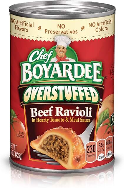 Chef Boyardee Canned Pasta 12-Pack 14-15 oz cans