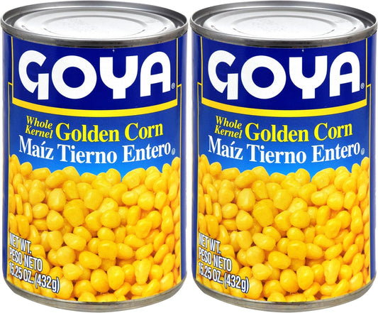 Goya Whole Kernel Golden Corn 24-Pack 15.25 oz cans