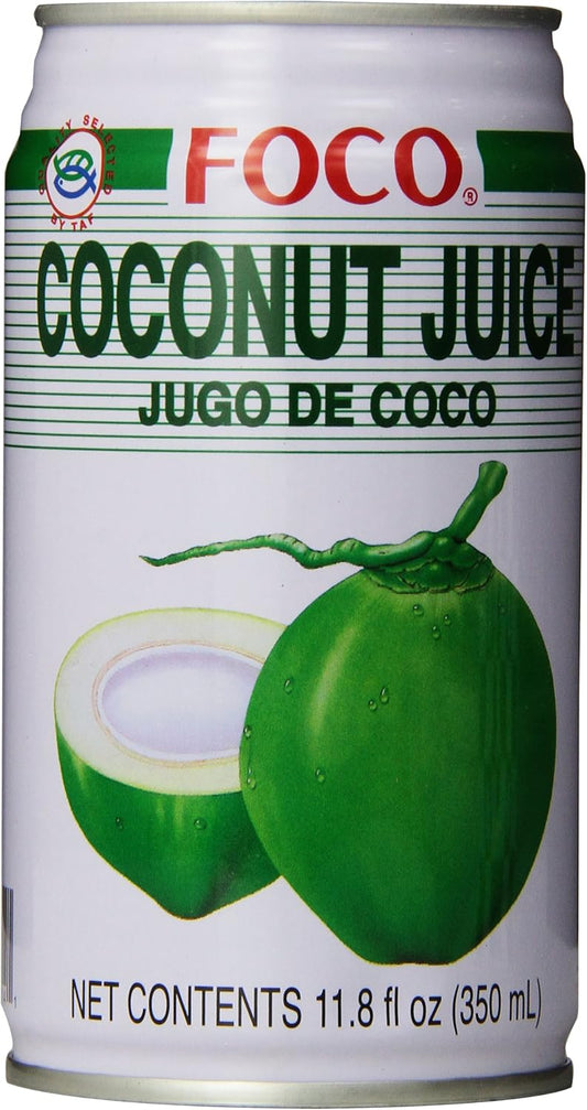 Foco Coconut Juice 24-Pack 11.8 oz cans