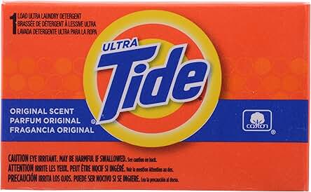 Tide Lemon/White Powder Detergent 20-Pack 218g