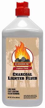 Cook's Charcoal Lighter Fluid 12-Pack 32 oz bottles