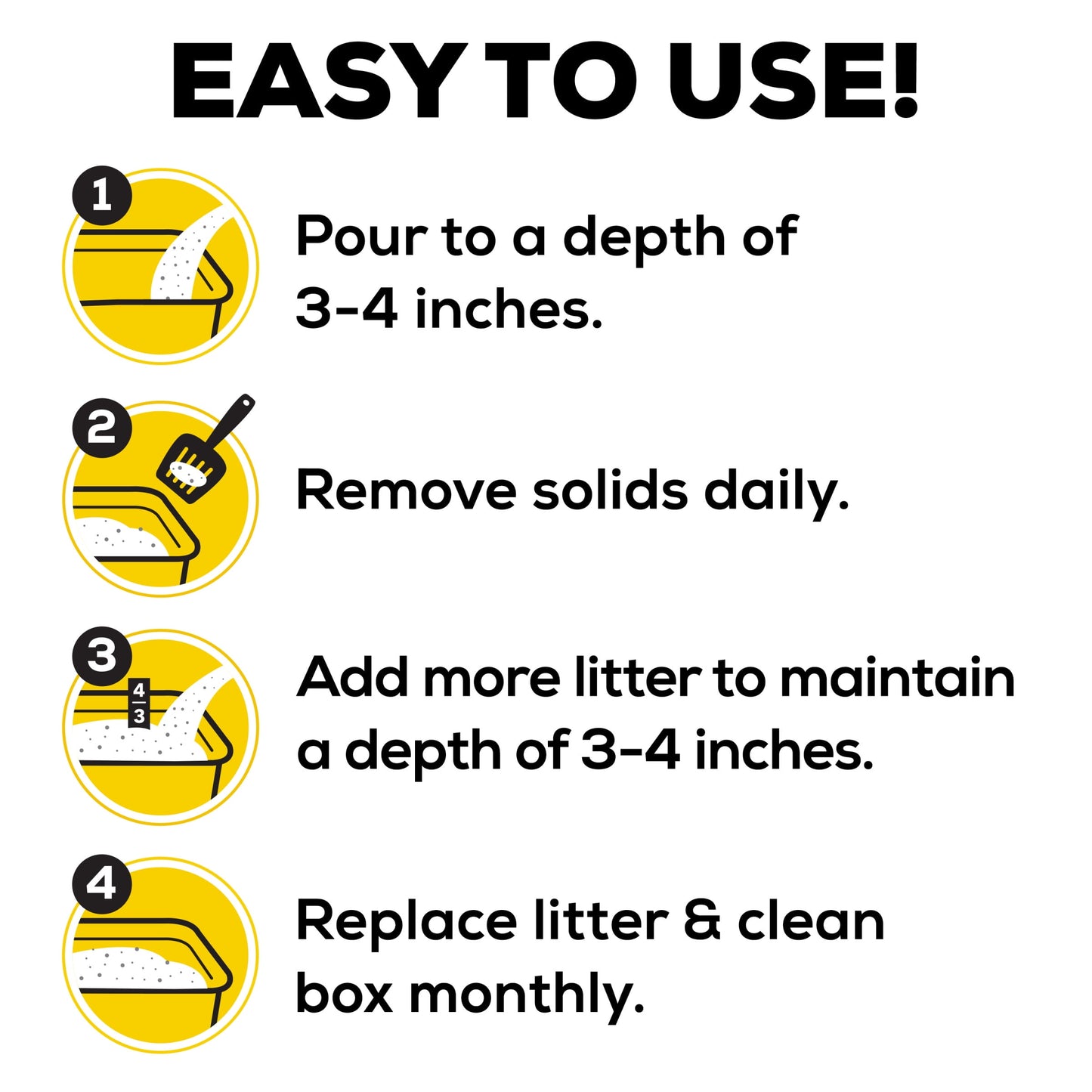 Purina Clumping Cat Litter, 4-In-1 Strength Multi Cat Litter, 20 Lb. Jug