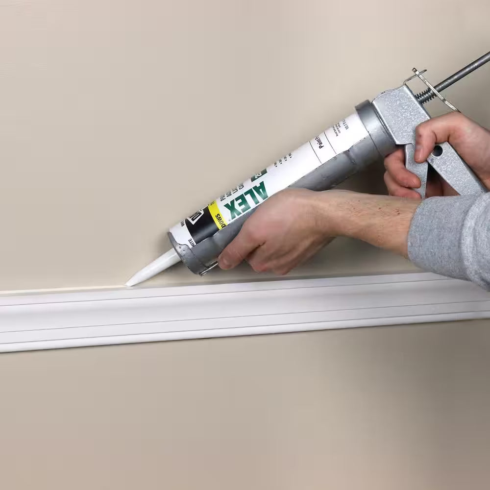 Alex Painter'S 10.1 Oz. White All-Purpose Acrylic Latex Caulk (2-Pack)