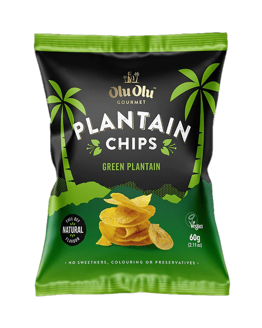 Olu Olu Green Plantain Chips – Sweet Chilli Flavor