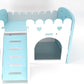 Small Animal Bunkbed House Hideout Detachable Habitat Hut Exercise Playground for Chinchilla Rat Hamster Hedgehog