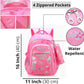Kids Backpack for Girls Unicorn Backpack for School Water Repellent | Cute Backpacks for Elementary or Kindergarten | Pink School Bag 15” School Backpack