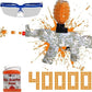 Electric Gel Ball Blaster, High Speed Automatic Splatter Ball Blaster 40000 Gels