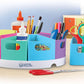 Create-A-Space Storage Center, 10 Piece Set - Desk Organizer for Kids, Art Organizer for Kids, Crayon Organizer, Homeschool Organizers and Storage