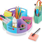 Create-A-Space Storage Center, 10 Piece Set - Desk Organizer for Kids, Art Organizer for Kids, Crayon Organizer, Homeschool Organizers and Storage