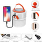Camping Lights, Rechargeable Camping Lantern Power Bank, LED Tent Light Ultra Bright for Camping, Hurricane Emergency Kits