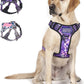 Tactical Dog Harness for Large Medium Small Dogs No Pull, Famous TIK Tok No Pull Dog Harness, Fit Smart Reflective Pet Walking Harness for Training, Adjustable Dog Vest Harness with Handle