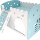 Small Animal Bunkbed House Hideout Detachable Habitat Hut Exercise Playground for Chinchilla Rat Hamster Hedgehog