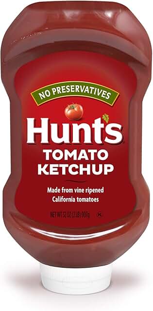 Hunt's Squeeze Ketchup 12-Pack 20 oz bottles