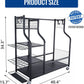 Golf Storage Garage Organizer, Golf Bag Storage Stand and Other Golfing Equipment Rack, Extra Storage Rack for Golf Clubs
