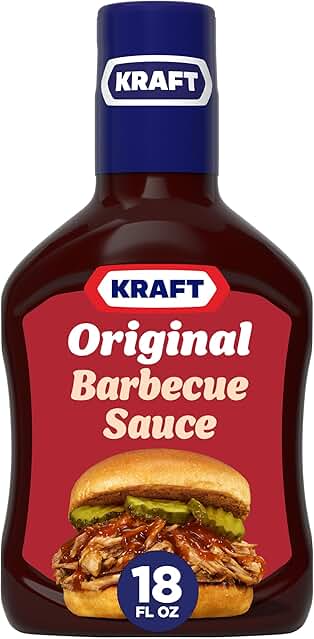 Kraft BBQ Sauce 12-Pack 17-18 oz bottles