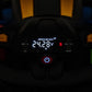 Licensed Mclaren Kids Go Kart, 24V Battery Powered Ride on Car Toy with Bluetooth Function, Safety Belt, LED Lights, Two-Mode Electric Go Cart, Drift Racer Car for Boys Girls