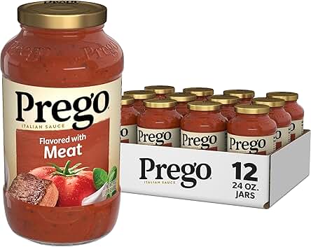 Prego Pasta Sauce 12-Pack 24 oz jars