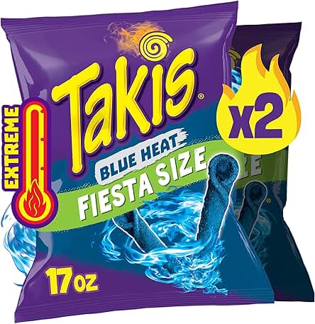 Barcel Takis Fuego or Blue Heat 20-Pack 3.5 oz bags