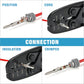 Icrimp Crimper Tools for Delphi APTIV Packard [Weather] [Pack] Terminals Metri-[Pack] Connectors for Sealed Terminals