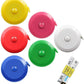 60-Inch 1.5 Meter Soft and Retractable Tape Body Tailor Sewing Craft Cloth Dieting Measuring Tape (6 Colors of Blue, Red, Yellow, White, Pink, Green and 2 Soft Tapes)